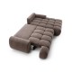 Rimini L-Shaped Upholstered Corner Sofa Bed