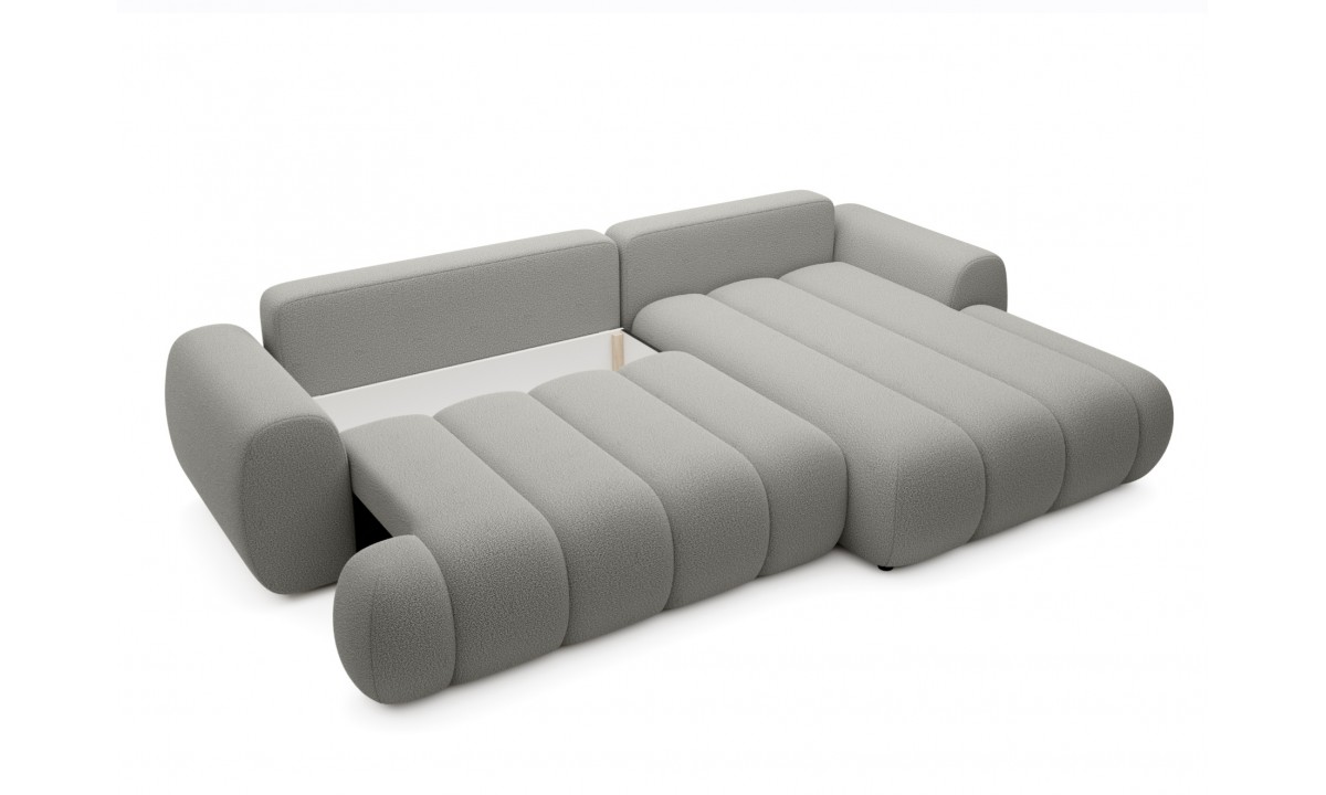 Passo L-shape Modern Corner Sofa Bed