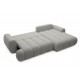 Passo L-shape Modern Corner Sofa Bed