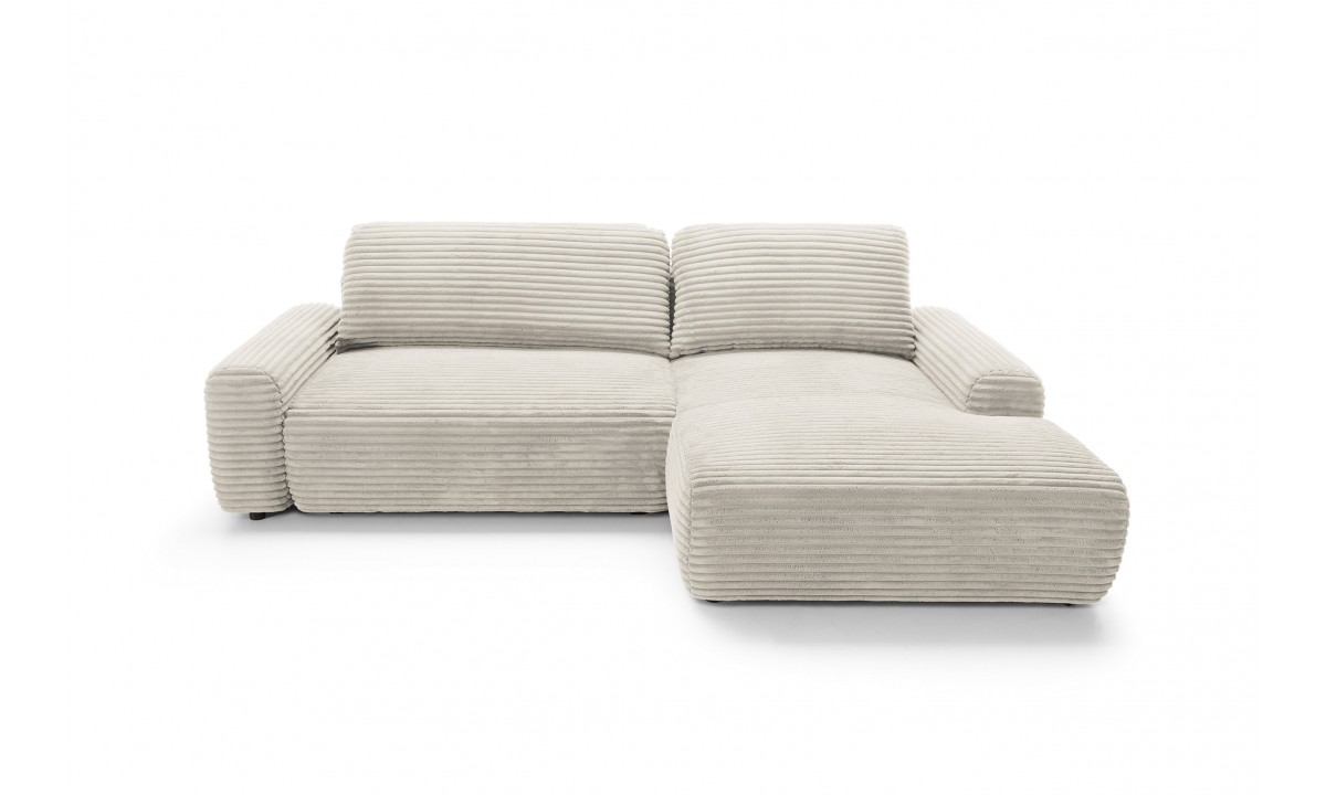 Cord L-shape Modern Corner Sofa Bed