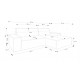 Fiord L-Shaped Corner Sofa Bed