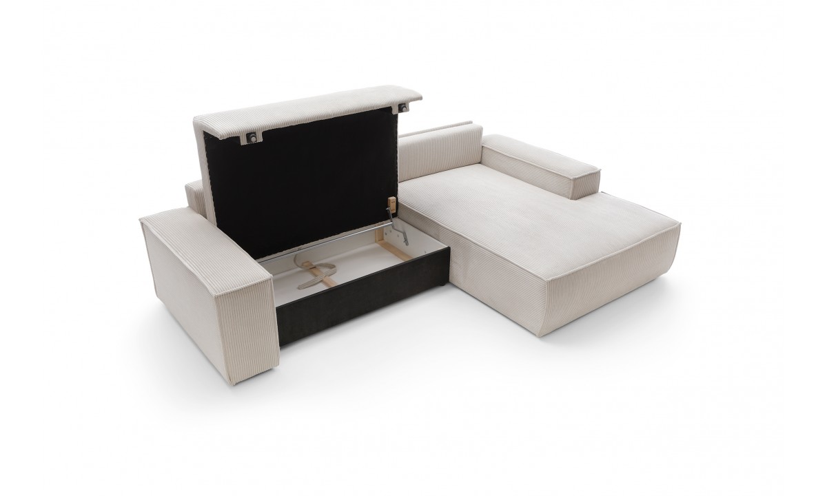 Fiord L-Shaped Corner Sofa Bed