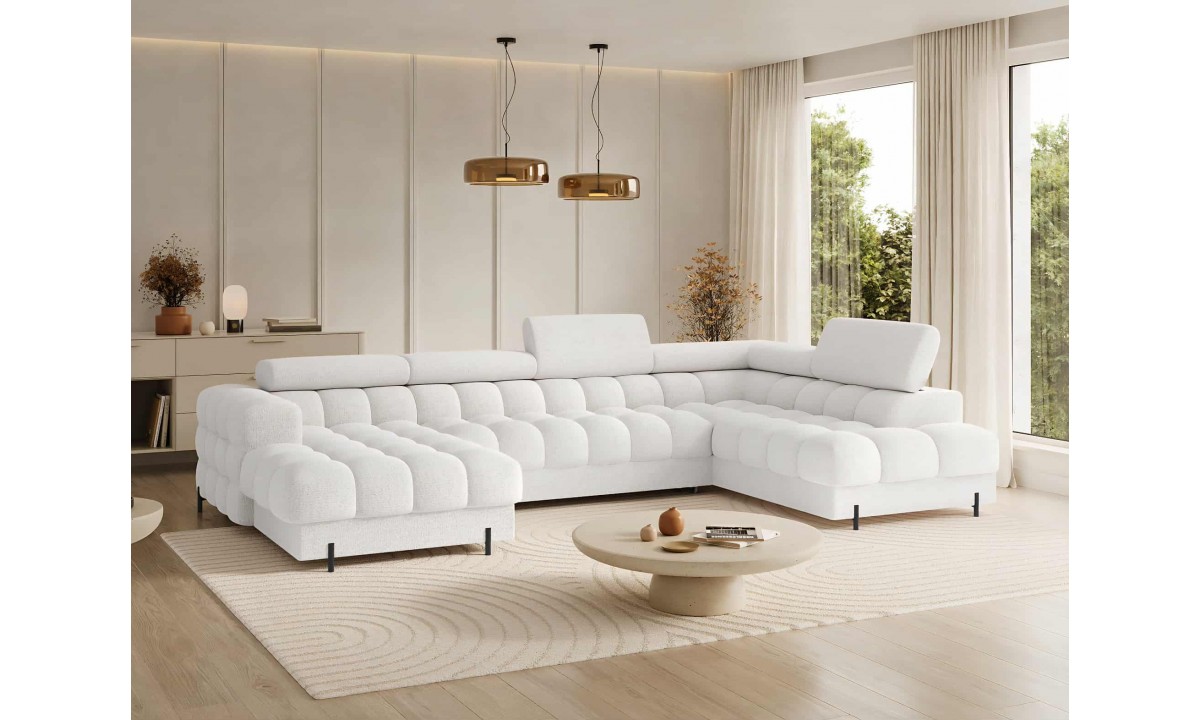 Feraria U-shape Corner Sofa Bed