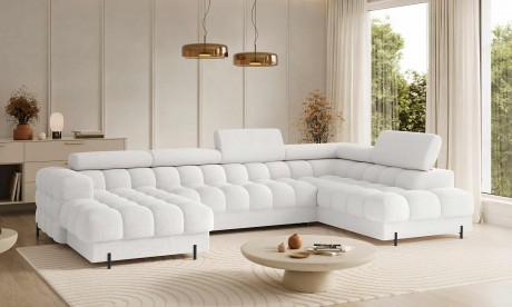 Feraria U-shape Corner Sofa Bed