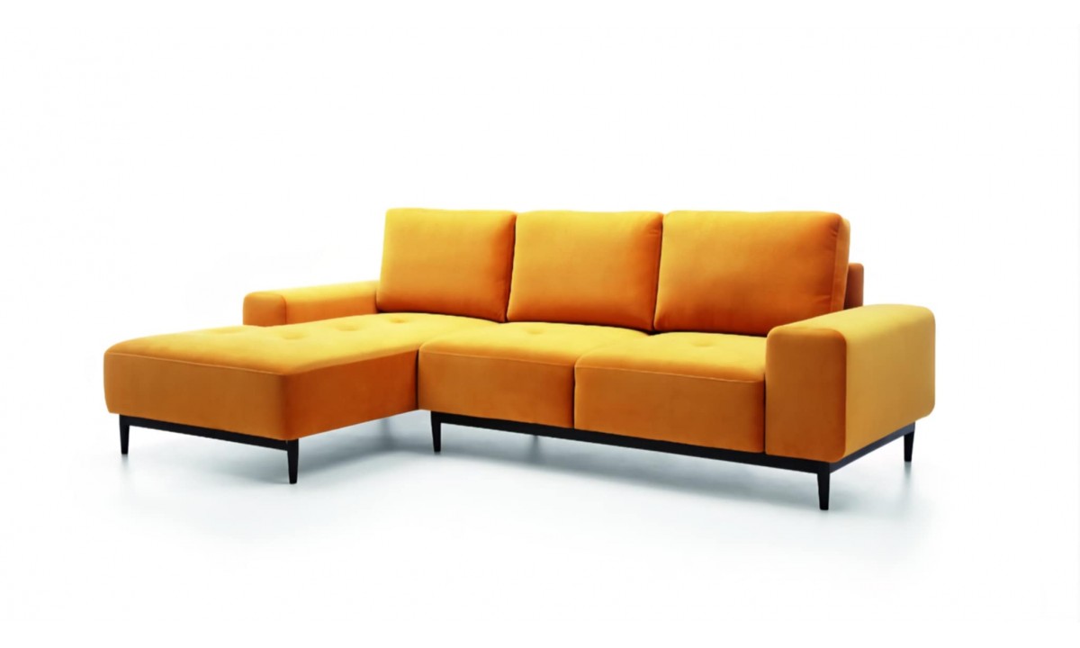 Vero L-shape Modern Corner Sofa Bed