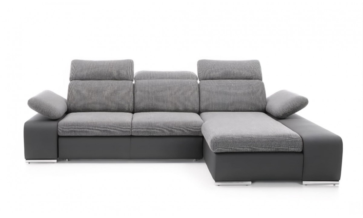 Odessa L-shape Modern Corner Sofa Bed