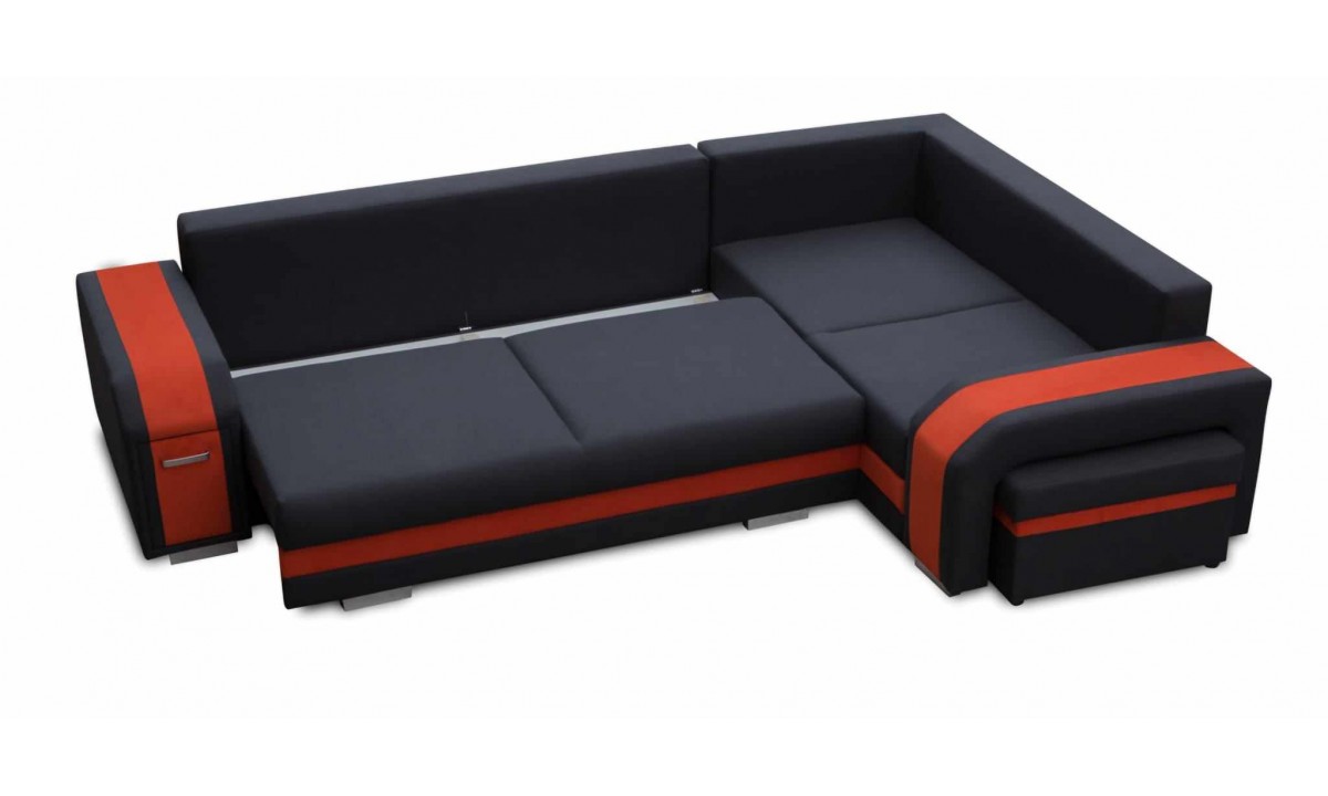Assan L-shape Modern Corner Sofa