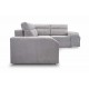 Alvares L-shape Modern Corner Sofa Bed