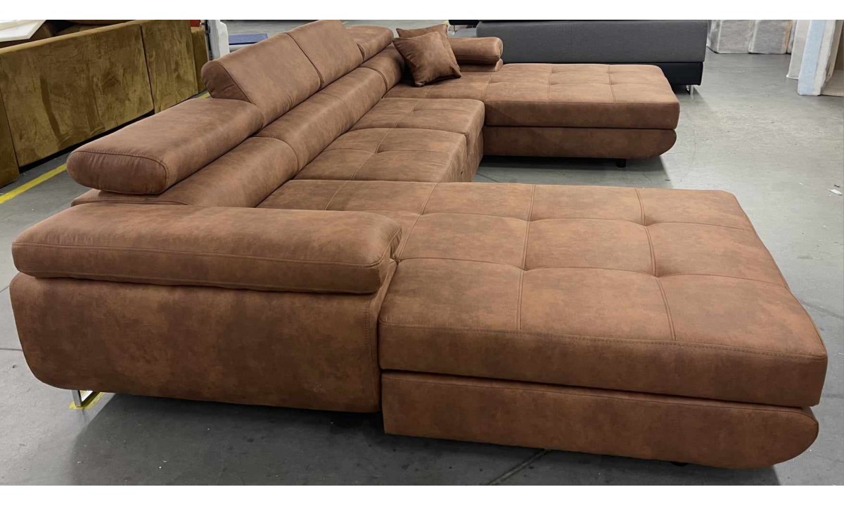 PRINCE U-Shaped Corner Sofa Bed with Storage