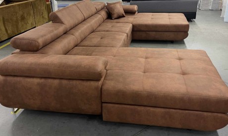 PRINCE U-Shaped Corner Sofa Bed with Storage