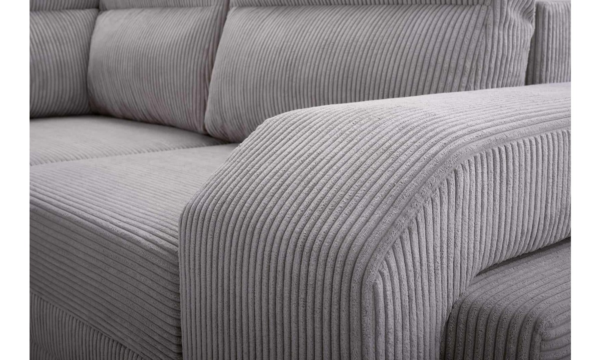 Alvares L-shape Modern Corner Sofa Bed