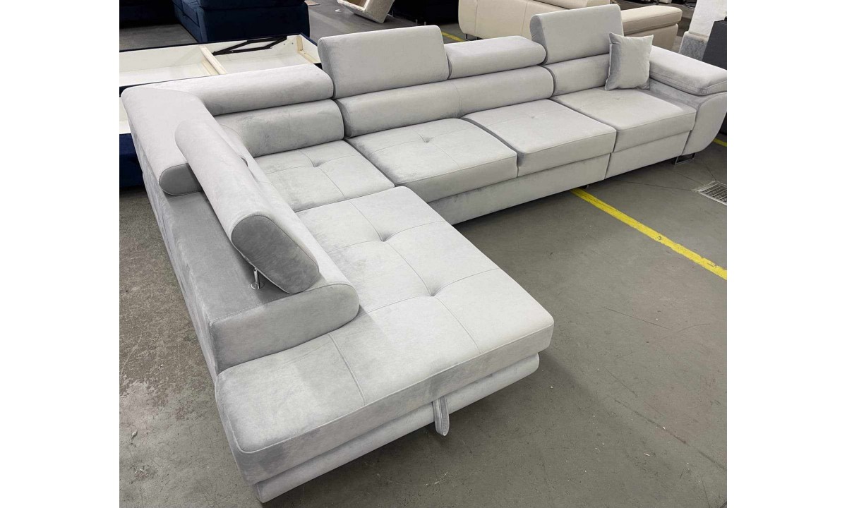  ROYAL MAXI - L-Shaped Upholstered Corner Sofa Bed