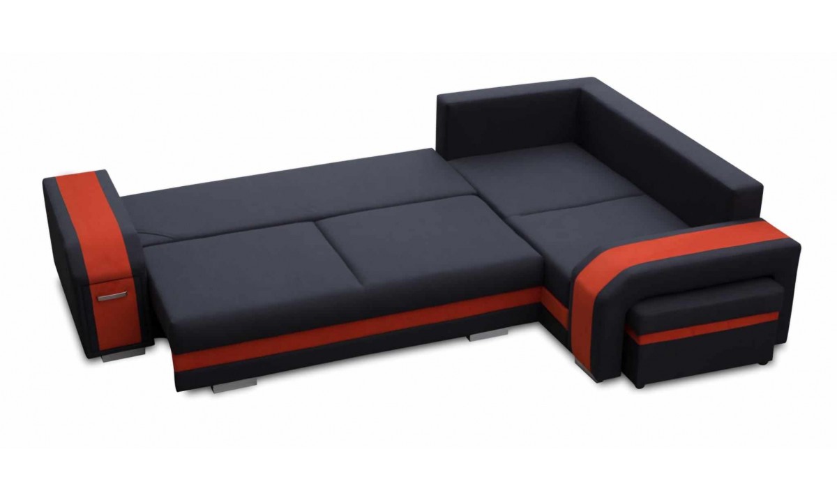Assan L-shape Modern Corner Sofa