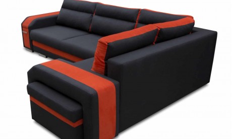 Assan L-shape Modern Corner Sofa