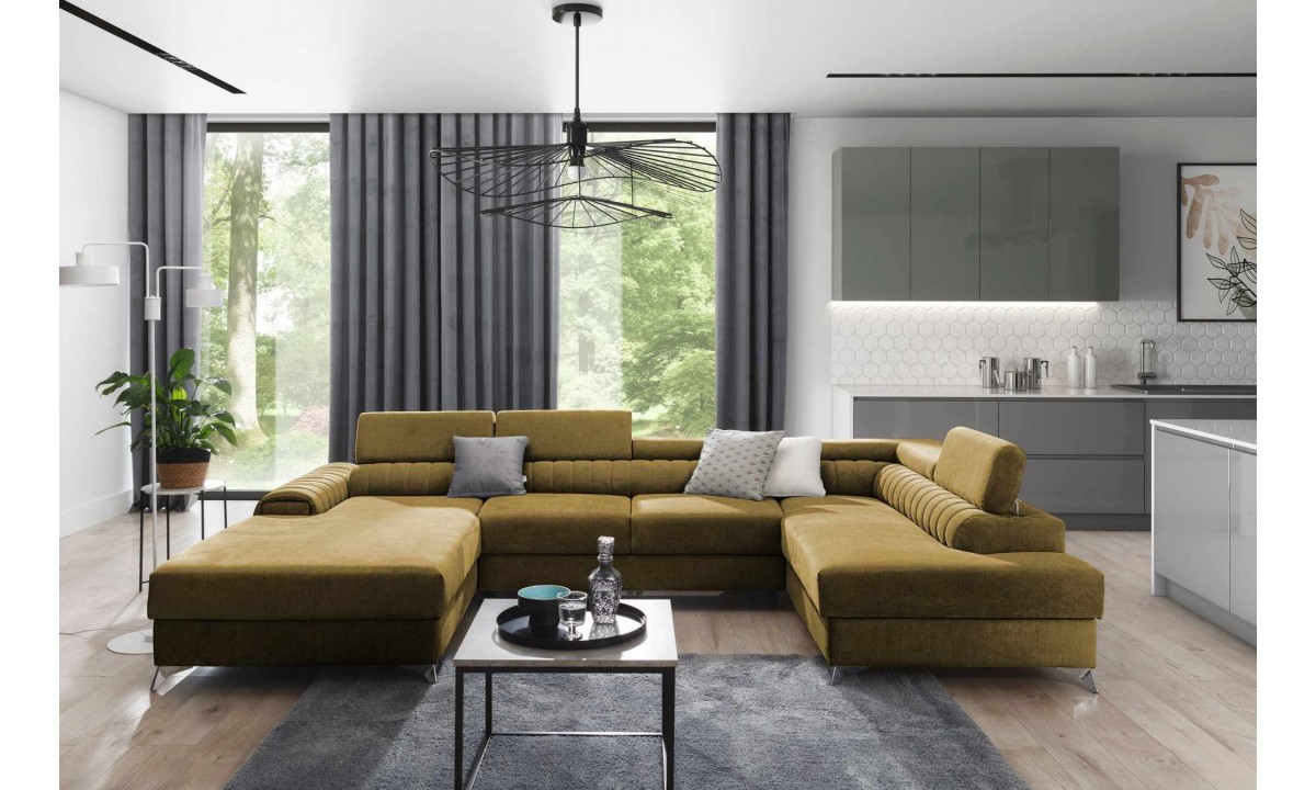 Lacante U-Shaped Corner Sofa