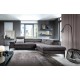 BLUES Type L - Modern Corner Sofa Bed