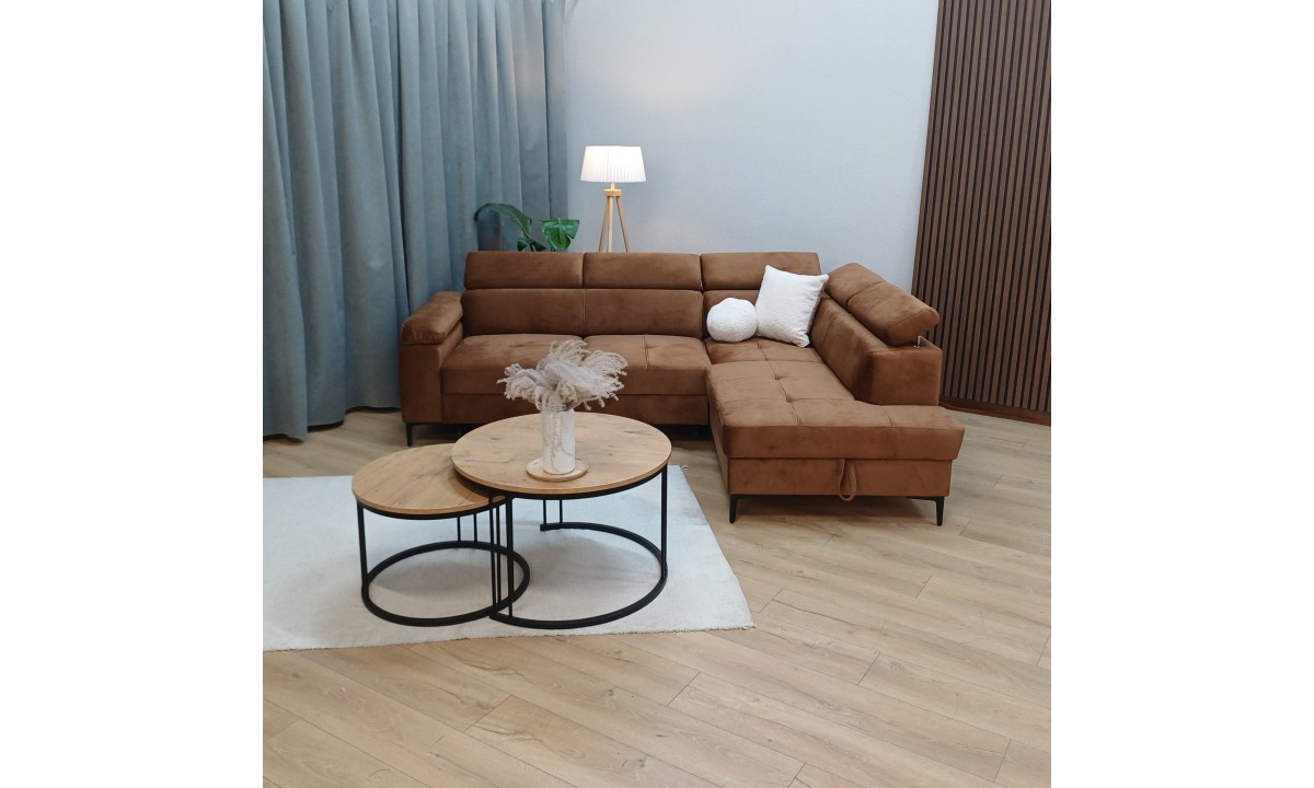 Primo Modern Corner Sofa Bed