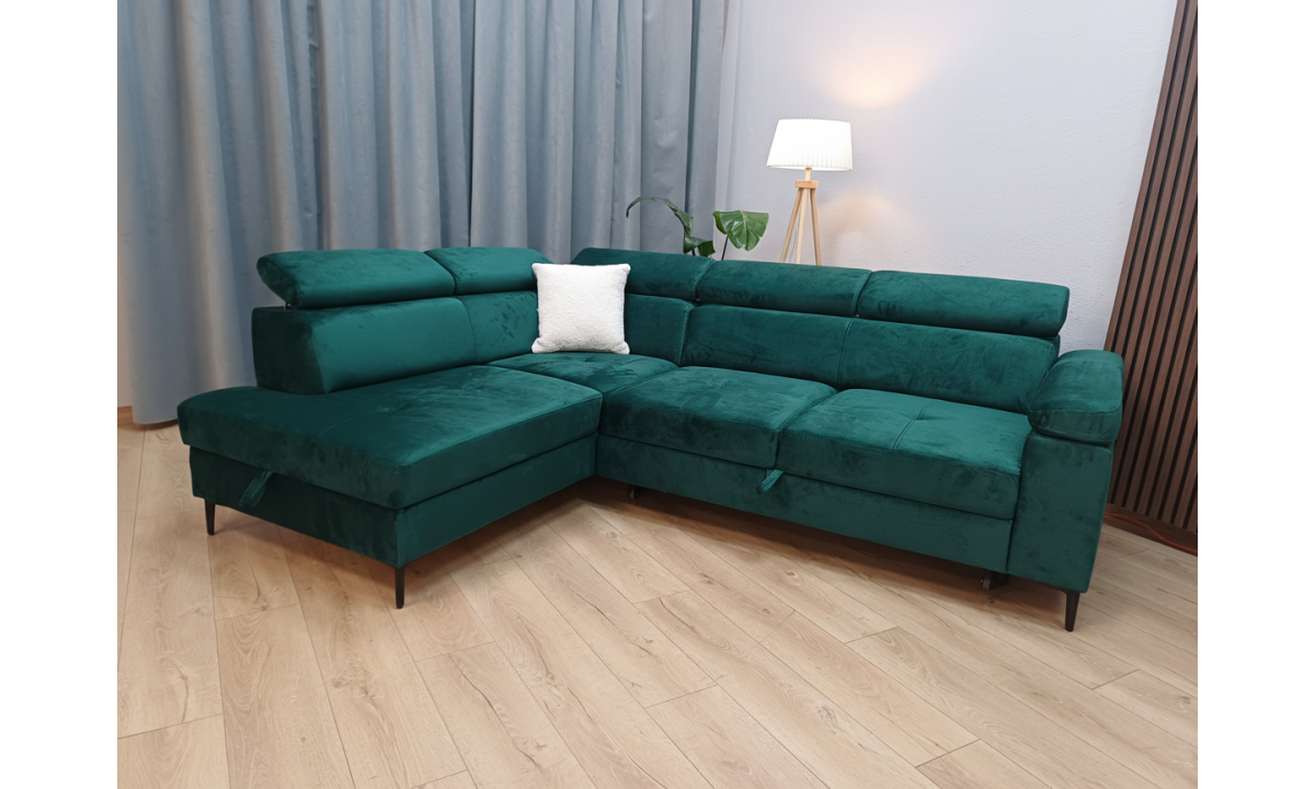 Primo Modern Corner Sofa Bed