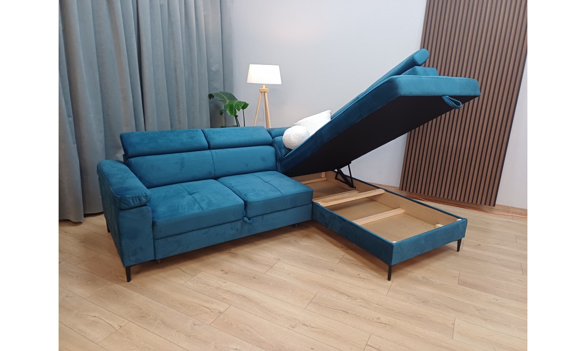 Primo Modern Corner Sofa Bed
