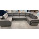 Alvares U-shape Modern Corner Sofa Bed