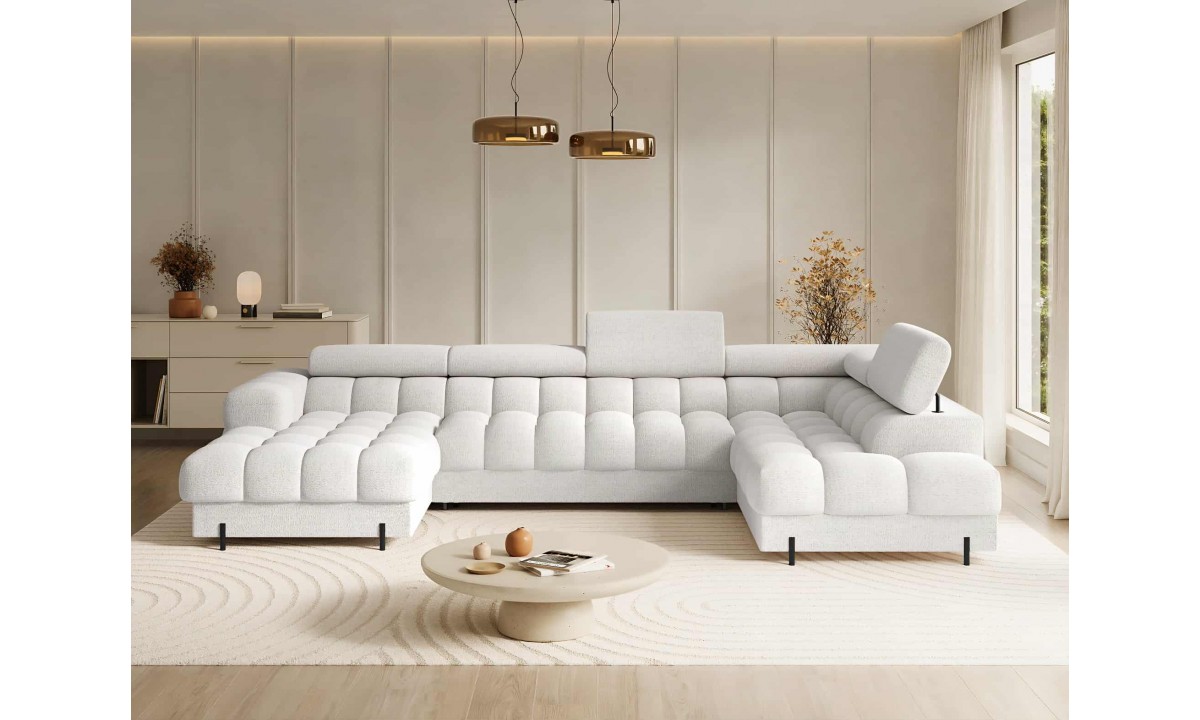 Feraria U-shape Corner Sofa Bed