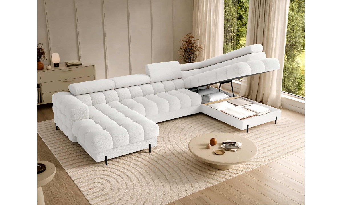 Feraria U-shape Corner Sofa Bed