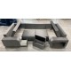 Alvares U-shape Modern Corner Sofa Bed