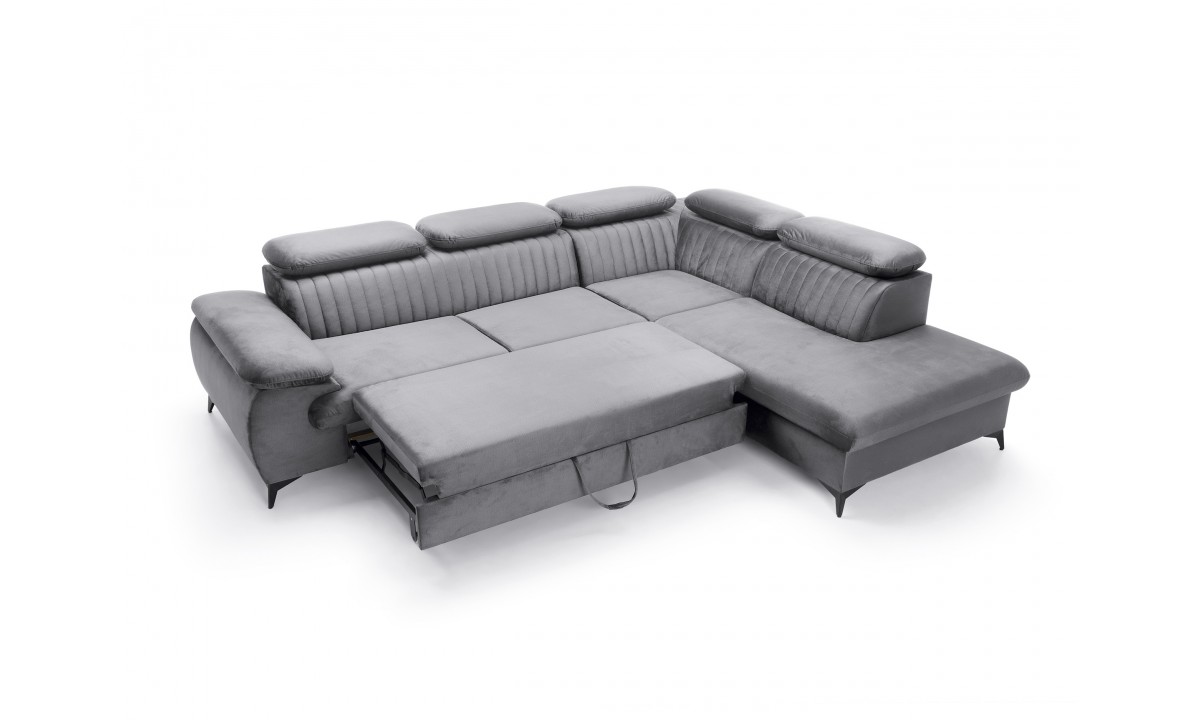 Belt type L Modern Corner Sofa Bed