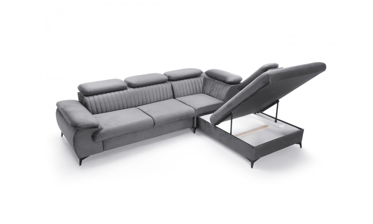 Belt type L Modern Corner Sofa Bed