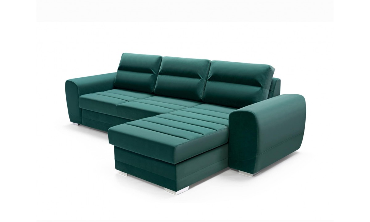 KIRI L-shape Modern Corner Sofa Bed
