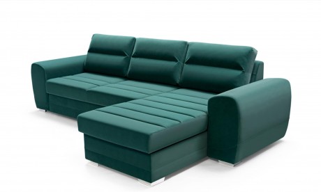 KIRI L-shape Modern Corner Sofa Bed