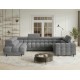 U shaped Corner Sofa Bed with Storage Fectory
