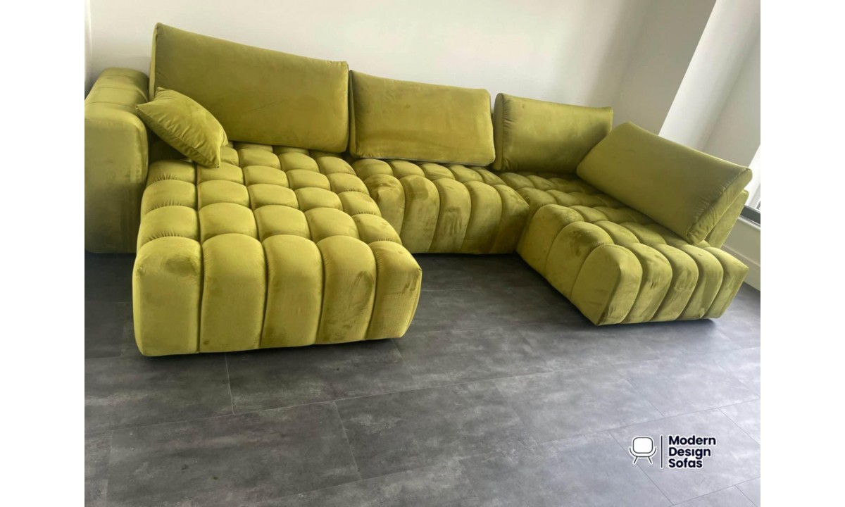 Bonito U-shape Corner Sofa Bed