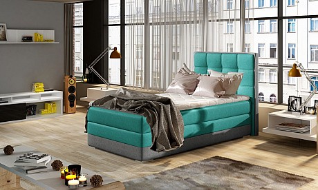 Modern Box Spring Bed ASTER Various Sizes
