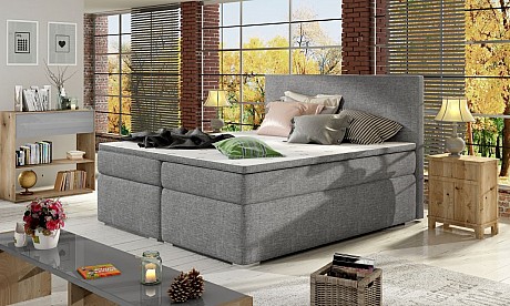 Modern Box Spring Bed DIVALO Various Sizes
