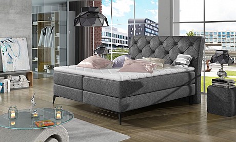 Modern Box Spring Bed LAOS Various Sizes