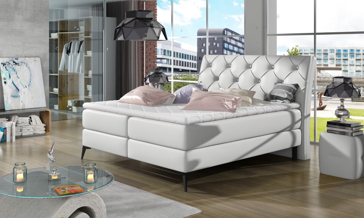 Modern Box Spring Bed LAOS Various Sizes