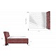Modern Box Spring Bed LAOS Various Sizes