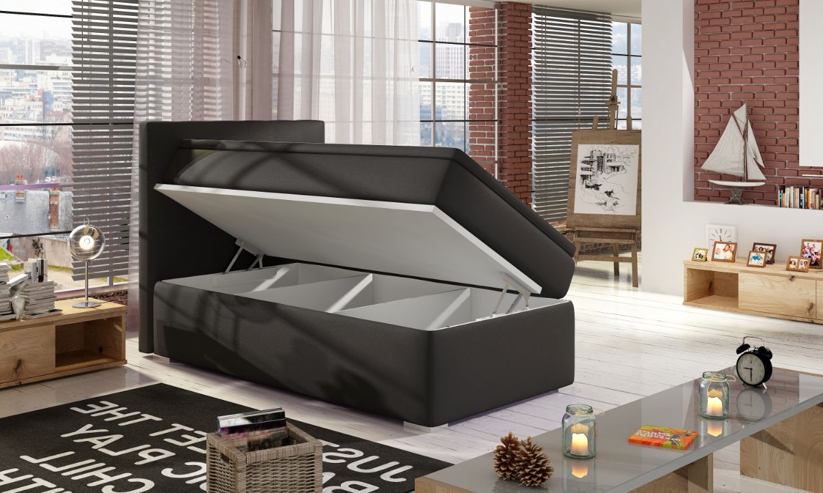 Modern Box Spring Bed ROCCO