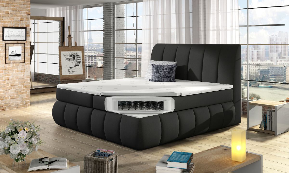 Modern Box Spring Bed VINCENZO Various Sizes