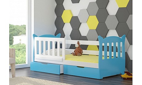 Modern Children Kids Bed with Storage 160 x 75 cm LENA