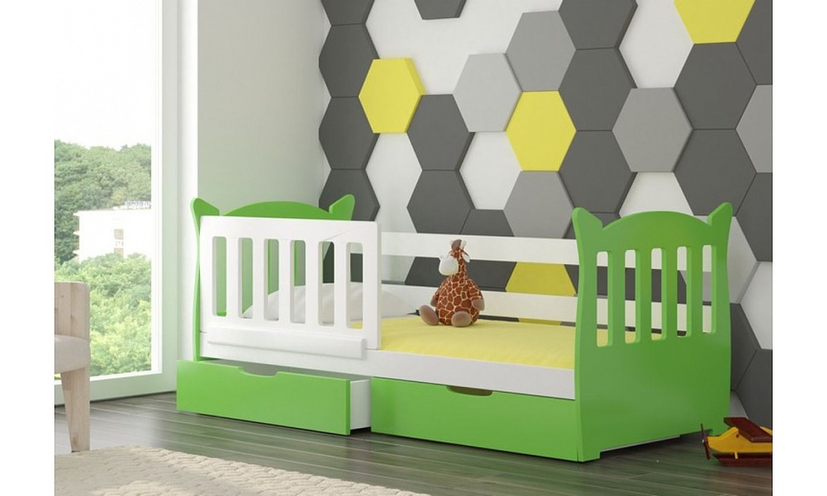 Modern Children Kids Bed with Storage 160 x 75 cm LENA