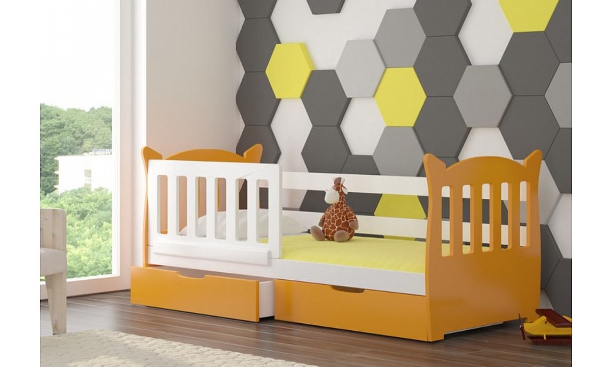 Modern Children Kids Bed with Storage 160 x 75 cm LENA