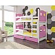 Modern Children Bunk Bed with Storage MARABA