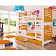 Modern Children Bunk Bed with Storage OSUNA