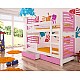 Modern Children Bunk Bed with Storage OSUNA