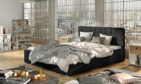 Grand metal frame bed