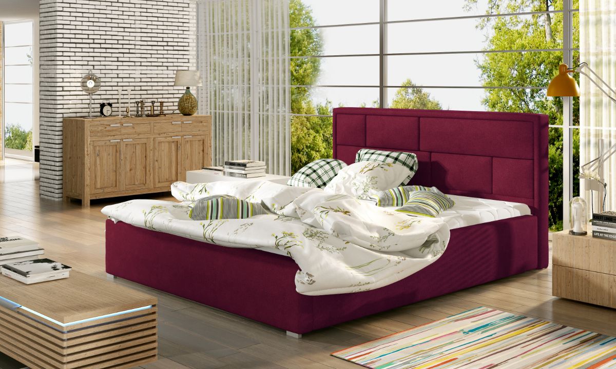 Latina metal frame bed