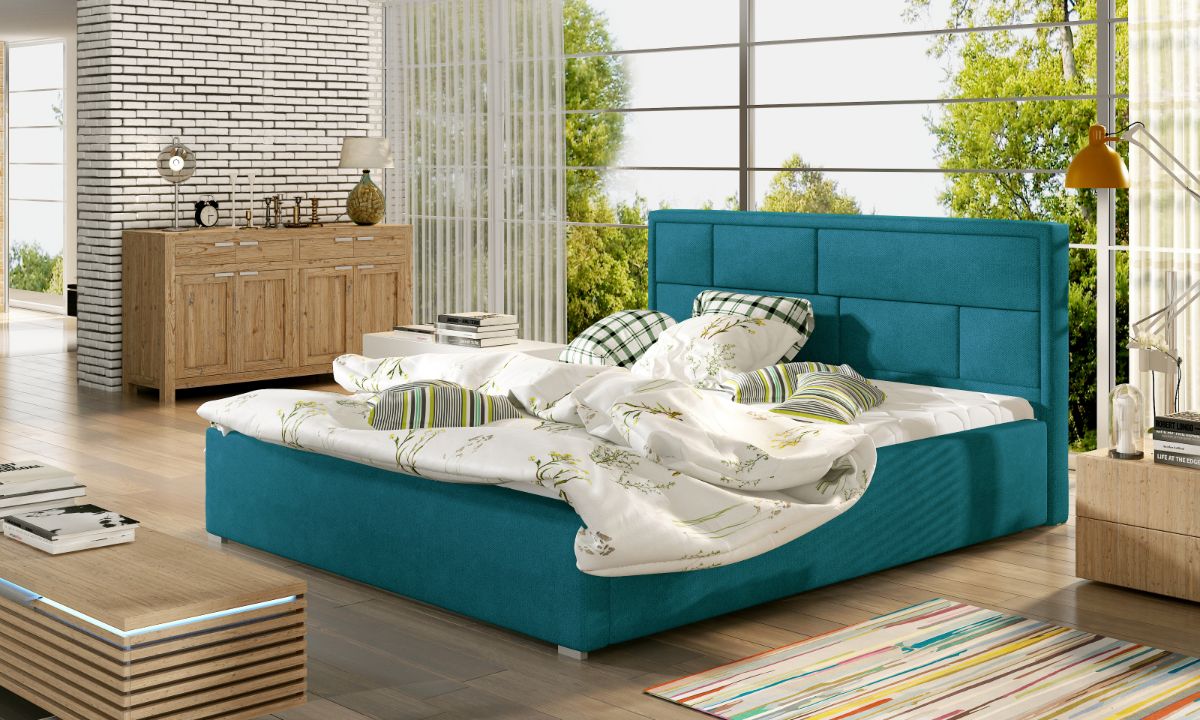 Latina metal frame bed
