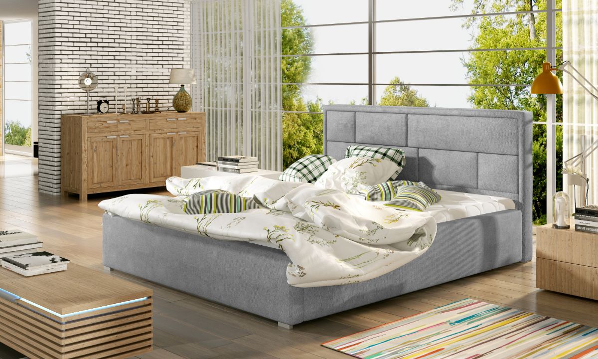 Latina metal frame bed